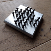 Selbst gefertigtes Steckspiel